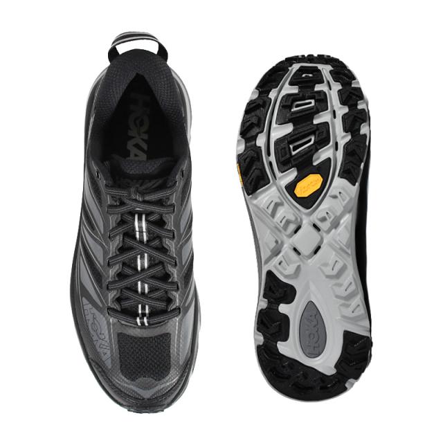 HOKA (ホカ オネオネ) U MAFATE SPEED 2 (ユニセックス マファテ スピード 2) メンズ レディース ローカット スニーカー トレイル ランニング シューズ カジュアル タウンユース 普段使い BLACK/CASTLEROCK (ブラック/キャッスルロック) 1126851 BCSTL 1126851-BCSTL