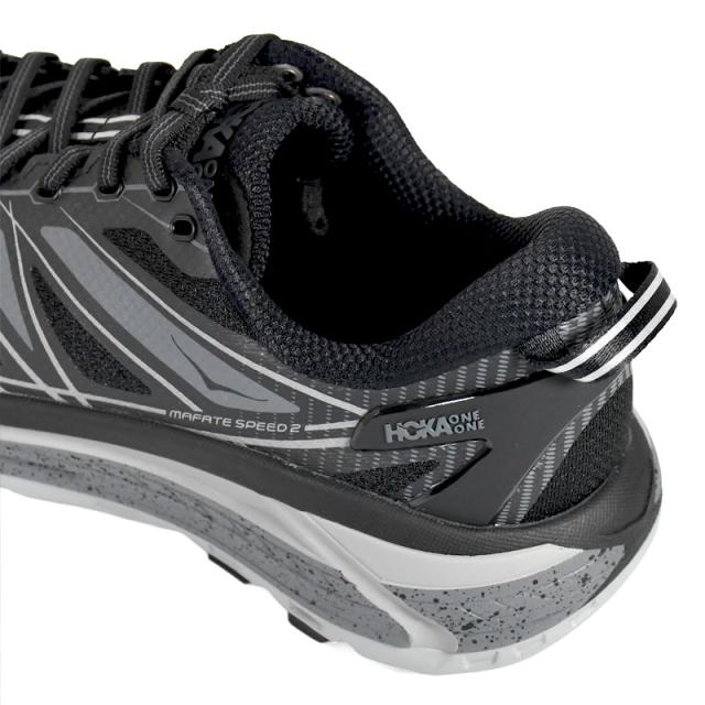 HOKA (ホカ オネオネ) U MAFATE SPEED 2 (ユニセックス マファテ スピード 2) メンズ レディース ローカット スニーカー トレイル ランニング シューズ カジュアル タウンユース 普段使い BLACK/CASTLEROCK (ブラック/キャッスルロック) 1126851 BCSTL 1126851-BCSTL
