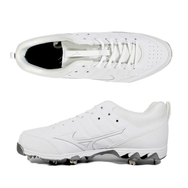 MIZUNO (ミズノ) 9-SPIKE AMBITION 2 (9スパイク アンビション2) 野球 MENS メンズ ベースボールシューズ トレーニング スパイク シューズ 野球用シューズ WHITE ホワイト 白 11GM215301 MIZUNO (ミズノ) 9-SPIKE AMBITION 2 (9スパイク アンビション2) 野球 MENS メンズ ベースボールシューズ トレーニング スパイク シューズ 野球用シューズ WHITE ホワイト 白 11GM215301