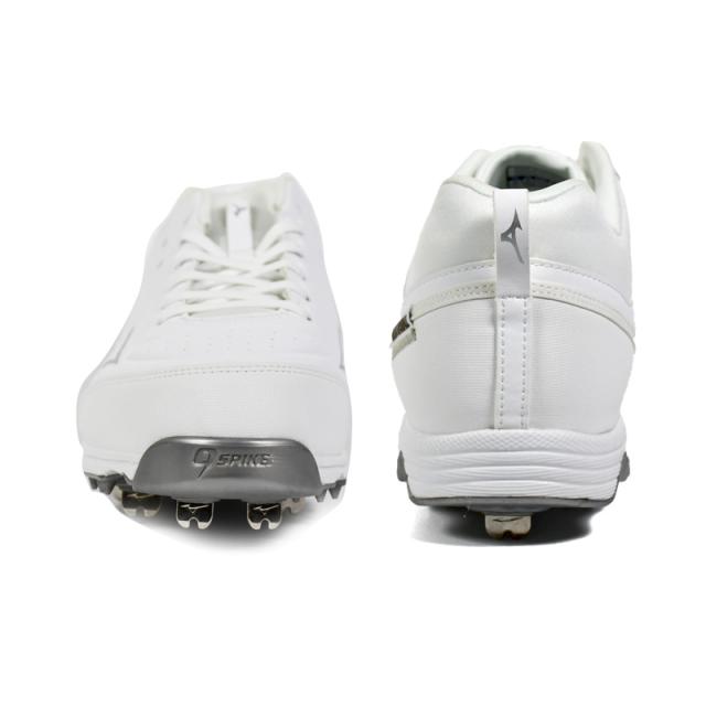 MIZUNO (ミズノ) 9-SPIKE AMBITION 2 (9スパイク アンビション2) 野球 MENS メンズ ベースボールシューズ トレーニング スパイク シューズ 野球用シューズ WHITE ホワイト 白 11GM215301 MIZUNO (ミズノ) 9-SPIKE AMBITION 2 (9スパイク アンビション2) 野球 MENS メンズ ベースボールシューズ トレーニング スパイク シューズ 野球用シューズ WHITE ホワイト 白 11GM215301