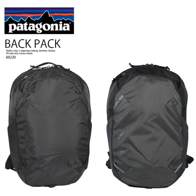 patagonia (パタゴニア) ATOM DAY PACK 24L (アトム・デイパック 24L) ユニセックス メンズ レディース バックパック トレンド タウンユース 普段使い デイリーユース カジュアル スケーター アウトドア 通学 通勤 BLK (ブラック) SMDB (スモルダー ブルー) 48230