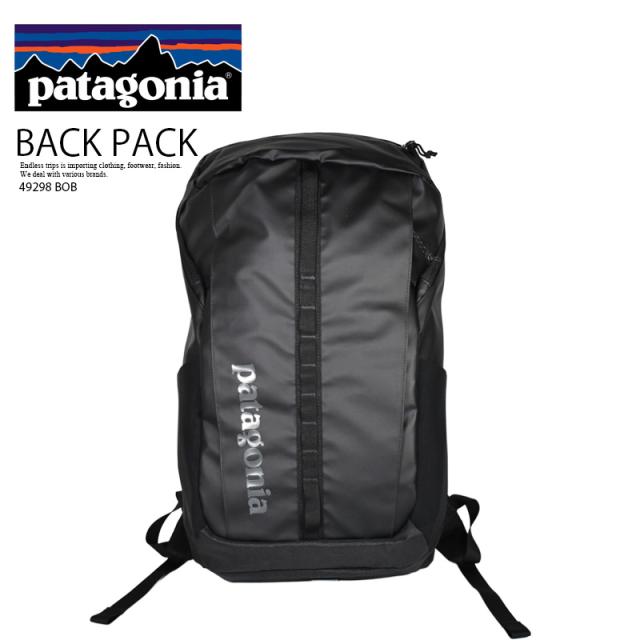 patagonia (パタゴニア) BLACK HOLE PACK 25L (ブラックホール・パック 25L) ユニセックス バックパック リュックサック A4サイズ ノートPC 対応 普段使い 通勤 通学 旅行 BLACK W/BLACK (オールブラック) 49298-BOB 49298 BOB