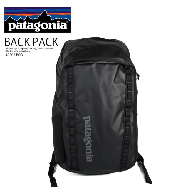 patagonia (パタゴニア) BLACK HOLE PACK 32L (ブラックホール・パック 32L) ユニセックス バックパック リュックサック A4サイズ ノートPC 対応 普段使い 通勤 通学 旅行 BLACK W/BLACK (オールブラック) 49302-BOB 49302 BOB