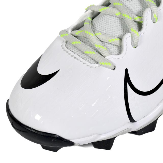 NIKE (ナイキ) W HYPERDIAMOND 4 KEYSTONE GG ハイパーダイヤモンド 4 キーストーン 野球 スパイク ジュニア キッズ 子供 (キッズモデル) ベースボール ソフトボール シューズ WHITE/BLACK-PHOTON DUST-VOLT ホワイト/ブラック-フォトンダスト-ボルト 白 CZ5919 103