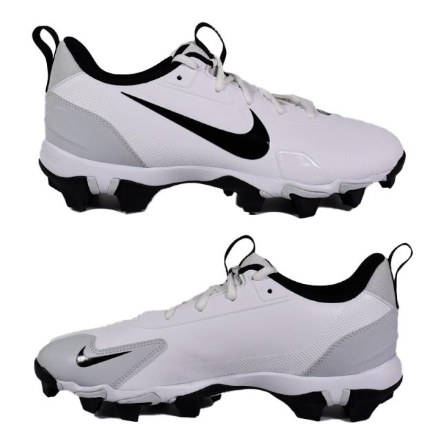 NIKE (ナイキ) FORCE TROUT 9 KEYSTONE (フォース トラウト 9 キーストン) MENS メンズ 野球 スパイク ベースボールシューズ ベースボール WHITE/BLACK-PURE PLATINUM 白 黒 (ホワイト / ブラック) FB9728 100