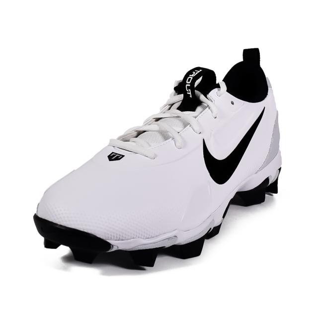 NIKE (ナイキ) FORCE TROUT 9 KEYSTONE (フォース トラウト 9 キーストン) MENS メンズ 野球 スパイク ベースボールシューズ ベースボール WHITE/BLACK-PURE PLATINUM 白 黒 (ホワイト / ブラック) FB9728 100