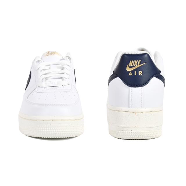 NIKE (ナイキ) W AIR FORCE 1 07 NN (ウィメンズ エア フォース 1 07 ネクスト ネイチャー) レディース ローカット スニーカー シューズ バッシュ バスケ 普段使い カジュアル ストリート WHITE/OBSIDIAN-PALE IVORY (ホワイト/ネイビー) FZ6768-100 FZ6768 100_4