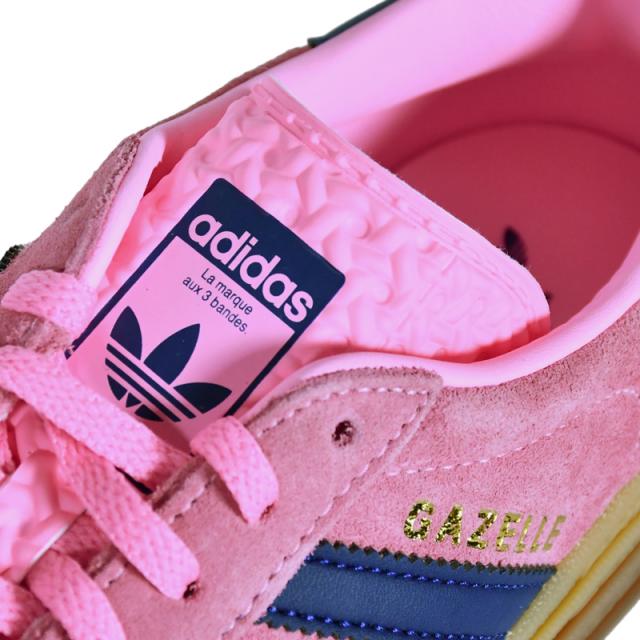 adidas (アディダス) GAZELLE BOLD W (ガゼル ボールド ウィメンズ) レディース ローカット スニーカー フットウェア 厚底 重厚 タウンユース 普段使い カジュアル アウトドア ストリート レトロ クラシック 名作 PINGLO/VICBLU/GUM4 (ピンク/ブルー/ガム) H06122 adidas (アディダス) GAZELLE BOLD W (ガゼル ボールド ウィメンズ