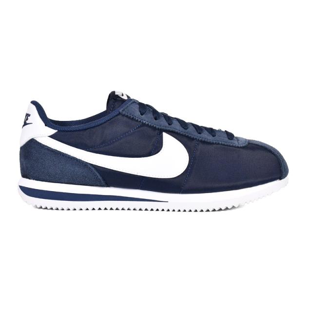 NIKE (ナイキ) CORTEZ TXT (コルテッツ) メンズ ローカット スニーカー 定番 レトロ シューズ バッシュ カジュアル タウンユース デイリーユース 普段使い ストリート アウトドア MIDNIGHT NAVY/WHITE (ミッドナイトネイビー/ホワイト) 紺 HF0263 400 HF0263-400