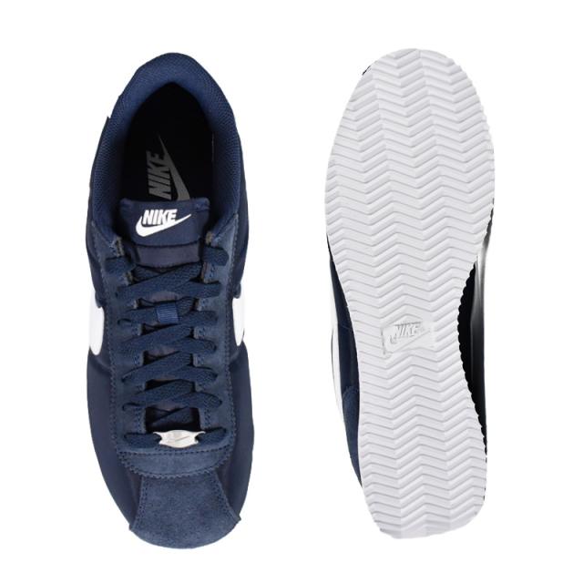 NIKE (ナイキ) CORTEZ TXT (コルテッツ) メンズ ローカット スニーカー 定番 レトロ シューズ バッシュ カジュアル タウンユース デイリーユース 普段使い ストリート アウトドア MIDNIGHT NAVY/WHITE (ミッドナイトネイビー/ホワイト) 紺 HF0263 400 HF0263-400