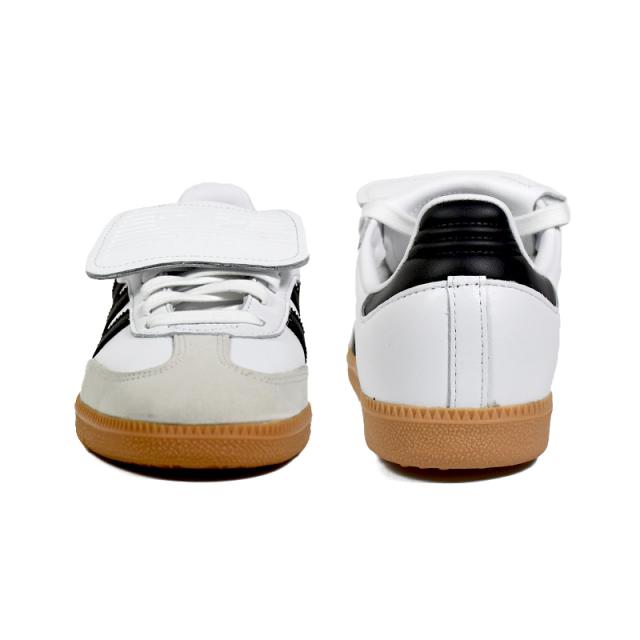 adidas (アディダス) SAMBA LT W (サンバ LT ウィメンズ) レディース ローカット スニーカー サッカー シューズ タウンユース 普段使い カジュアル アウトドア ストリート スポーツ レトロ クラシック 名作 FTWWHT/CBLACK/GOLDMT (ホワイト/ブラック/ゴールド) IG4279_4