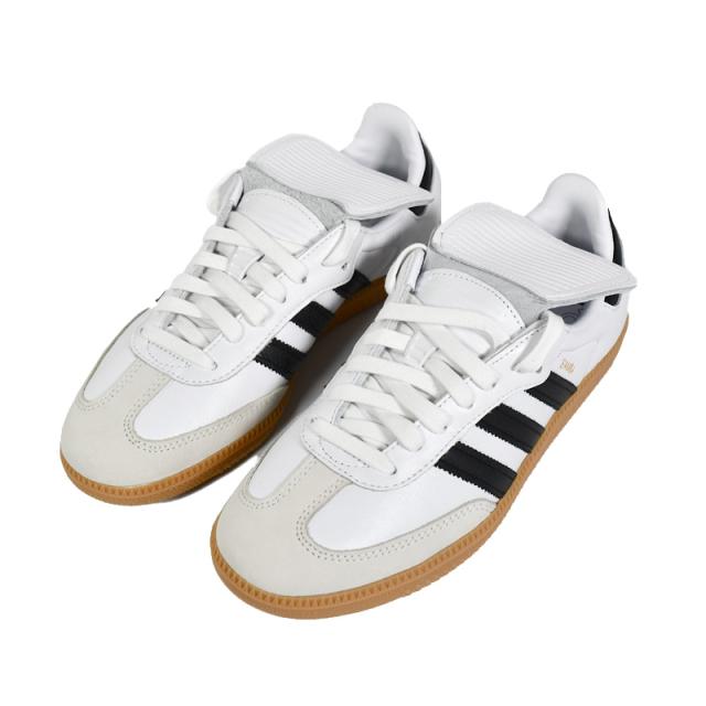 adidas (アディダス) SAMBA LT W (サンバ LT ウィメンズ) レディース ローカット スニーカー サッカー シューズ タウンユース 普段使い カジュアル アウトドア ストリート スポーツ レトロ クラシック 名作 FTWWHT/CBLACK/GOLDMT (ホワイト/ブラック/ゴールド) IG4279_7