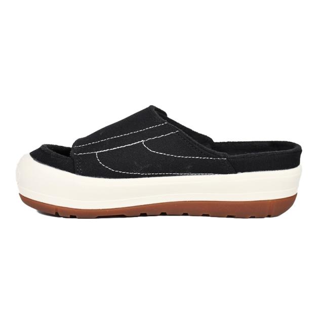 NORTHWAVE (ノースウェーブ) ESPRESSO SLIPPERS (エスプレッソ スリッパ) ユニセックス メンズ レディース ローカット サンダル キャンバス 厚底 タウンユース ブラック/ホワイト NW-005 BLACK/WHITE