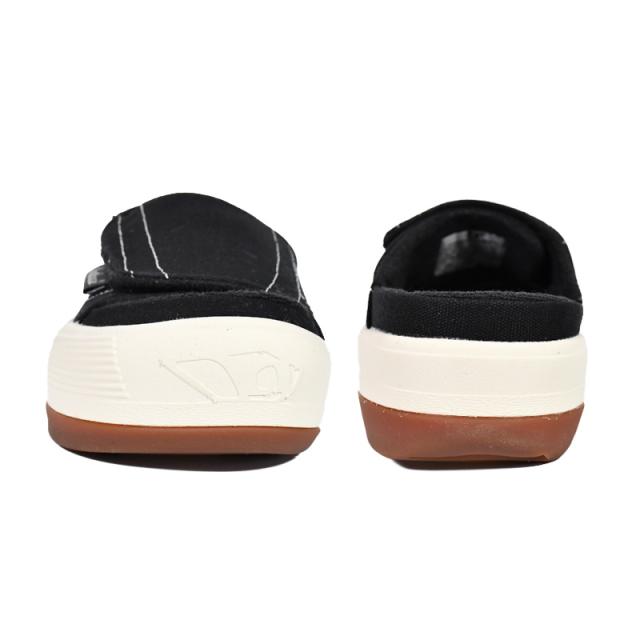 NORTHWAVE (ノースウェーブ) ESPRESSO SLIPPERS (エスプレッソ スリッパ) ユニセックス メンズ レディース ローカット サンダル キャンバス 厚底 タウンユース ブラック/ホワイト NW-005 BLACK/WHITE
