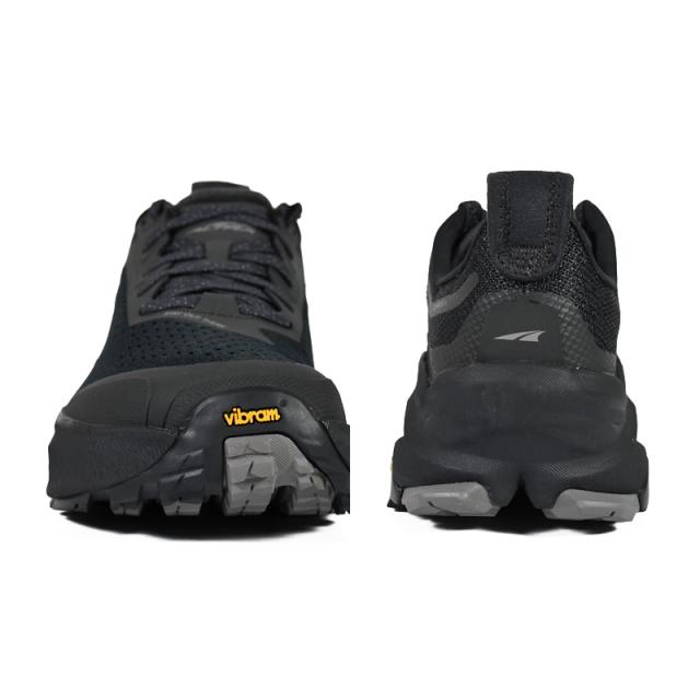 ALTRA (アルトラ) M OLYMPUS 6 (メンズ オリンパス 6) メンズ ローカット スニーカー トレイル ランニング シューズ ウォーキング 登山 運動靴 厚底 普段使い カジュアル BLACK/BLACK (ブラック/ブラック) AL0A85NJ001
