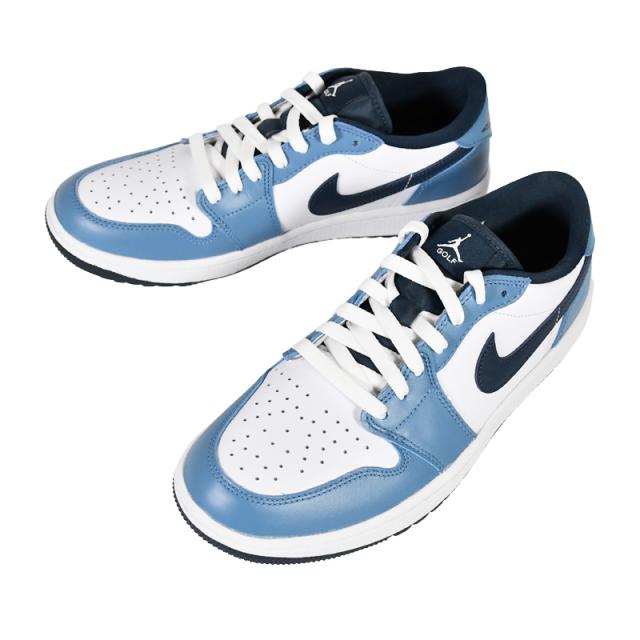 エア ジョーダン 1 LOW G ネイビー/ホワイト NIKE (ナイキ) AIR JORDAN 1 LOW G (エア ジョーダン 1 LOW G) ゴルフ
