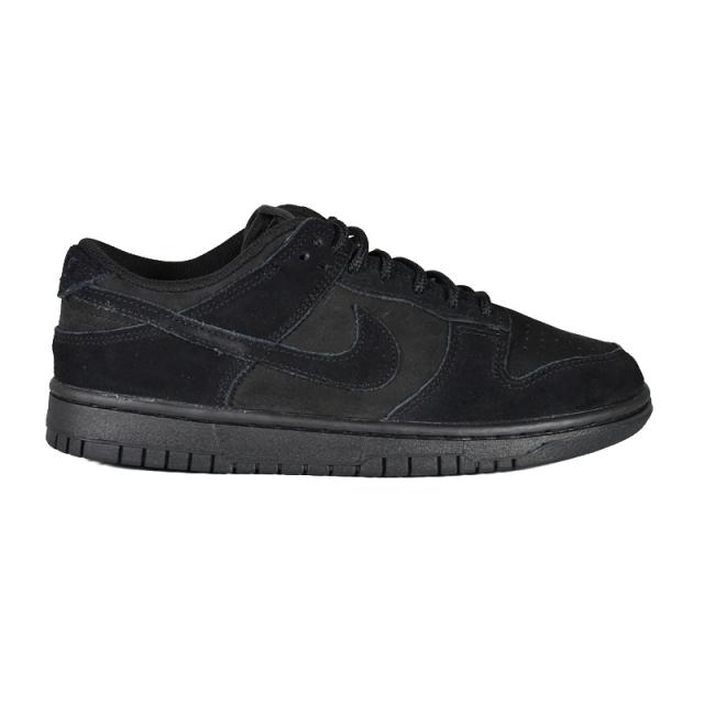 NIKE (ナイキ) DUNK LOW RETRO SE (ダンク ロー レトロ) メンズ ローカット スニーカー 定番 バスケットボール シューズ バッシュ タウンユース デイリーユース 普段使い ストリート ヒップホップ BLACK 黒 (ブラック/ブラック-ブラック) IB6651-001 IB6651 001