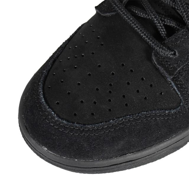 NIKE (ナイキ) DUNK LOW RETRO SE (ダンク ロー レトロ) メンズ ローカット スニーカー 定番 バスケットボール シューズ バッシュ タウンユース デイリーユース 普段使い ストリート ヒップホップ BLACK 黒 (ブラック/ブラック-ブラック) IB6651-001 IB6651 001