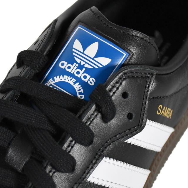 adidas (アディダス) SAMBA ADV (サンバ ADV) ユニセックス ローカット スニーカー メンズ レディース フットウェア サッカー シューズ タウンユース カジュアル ストリート スケーター アウトドア クラシック CBLACK/FTWWHT/GUM5 (ブラック/ホワイト/ガム) IE3100