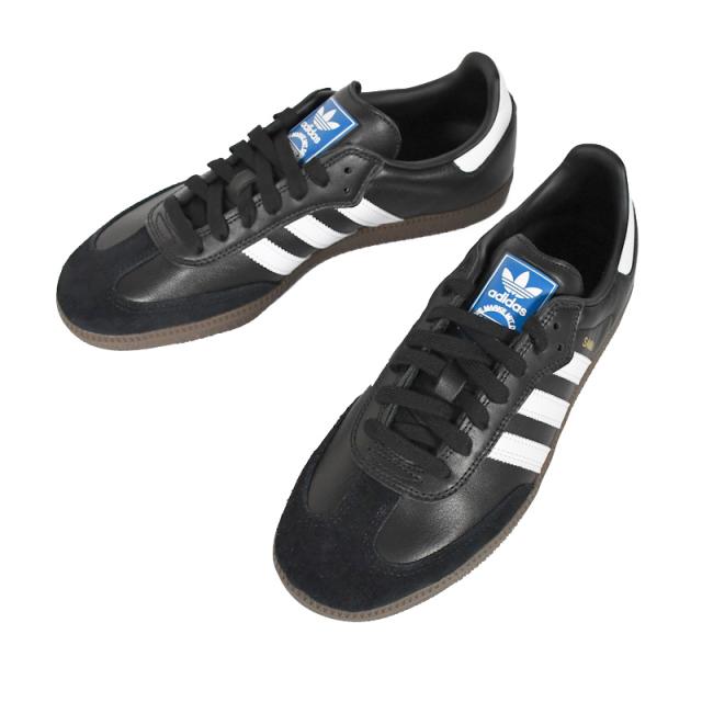 adidas (アディダス) SAMBA ADV (サンバ ADV) ユニセックス ローカット スニーカー メンズ レディース フットウェア サッカー シューズ タウンユース カジュアル ストリート スケーター アウトドア クラシック CBLACK/FTWWHT/GUM5 (ブラック/ホワイト/ガム) IE3100