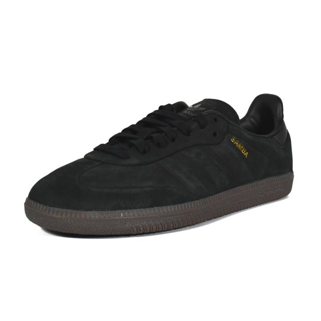 adidas (アディダス) SAMBA (サンバ) レディース サイズ (ユニセックス モデル) ローカット スニーカー サッカー フットウェア タウンユース デイリーユース 普段使い アウトドア ストリート レトロ クラシック CBLACK/CBLACK/GUM5 (コアブラック/ガム5) IG1237_1