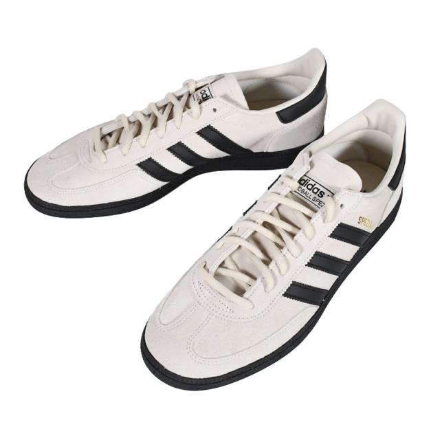 adidas (アディダス) HANDBALL SPEZIAL (ハンドボール スペツィアル) メンズ サイズ ローカット スニーカー カジュアル ストリート ローテク グレージュ ALUMIN/CBLACK/GOLDMT (グレー ベージュ/ブラック) JR3667_2