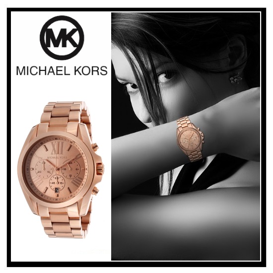 【大人気】 MICHAEL KORS（マイケルコース) レディース 腕時計 クロノグラフウォッチウォッチ ROSE GOLD MK5503【国内即納】【正規品】