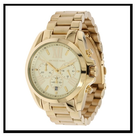 【大人気】 MICHAEL KORS（マイケルコース) レディース 腕時計 クロノグラフウォッチウォッチ GOLD MK5605【国内即納】【正規品】_1