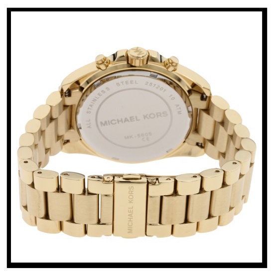【大人気】 MICHAEL KORS（マイケルコース) レディース 腕時計 クロノグラフウォッチウォッチ GOLD MK5605【国内即納】【正規品】_4