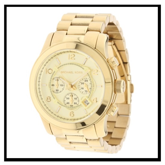 【大人気】 MICHAEL KORS（マイケルコース) レディース 腕時計 クロノグラフウォッチウォッチ GOLD MK8077【国内即納】【正規品】_1