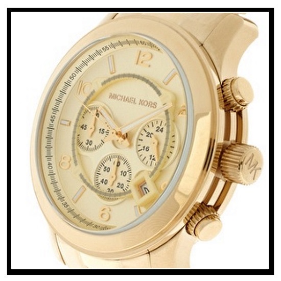 【大人気】 MICHAEL KORS（マイケルコース) レディース 腕時計 クロノグラフウォッチウォッチ GOLD MK8077【国内即納】【正規品】_3