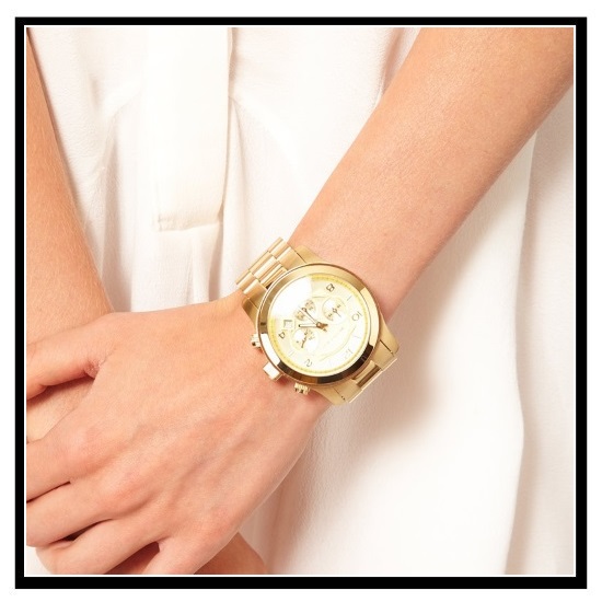 【大人気】 MICHAEL KORS（マイケルコース) レディース 腕時計 クロノグラフウォッチウォッチ GOLD MK8077【国内即納】【正規品】_5
