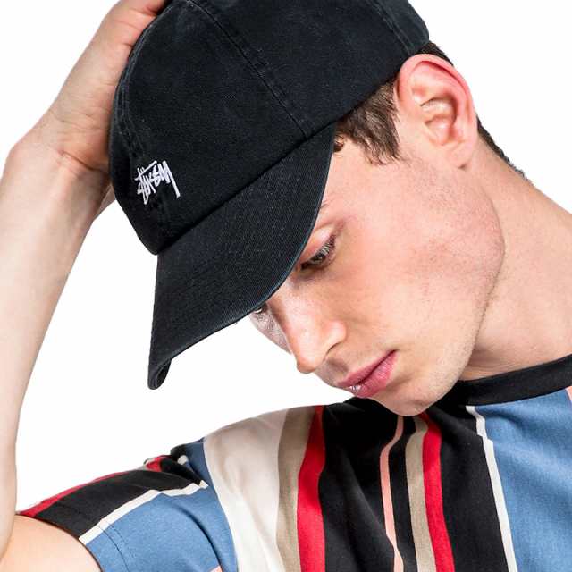 STUSSY (ステューシー）STOCK LOW PRO CAP (ストック ロー プロ キャップ) 帽子 ユニセックス メンズ レディース 黒  BLACK ( ブラック ) ｜au PAY マーケット
