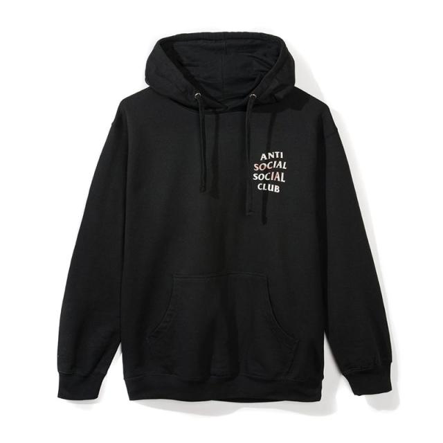 black hoodie anti social social club