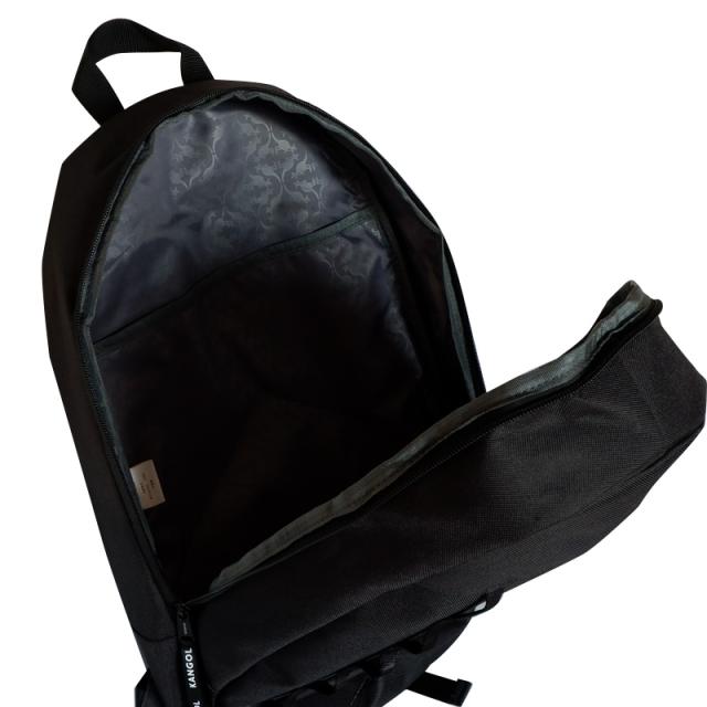 KANGOL (カンゴール) COLOR LOGO BACKPACK (カラー ロゴ バックパック) リュック カバン B4対応 ユニセックス KGSA-BG00095 BLACK (ブラック)の通販は