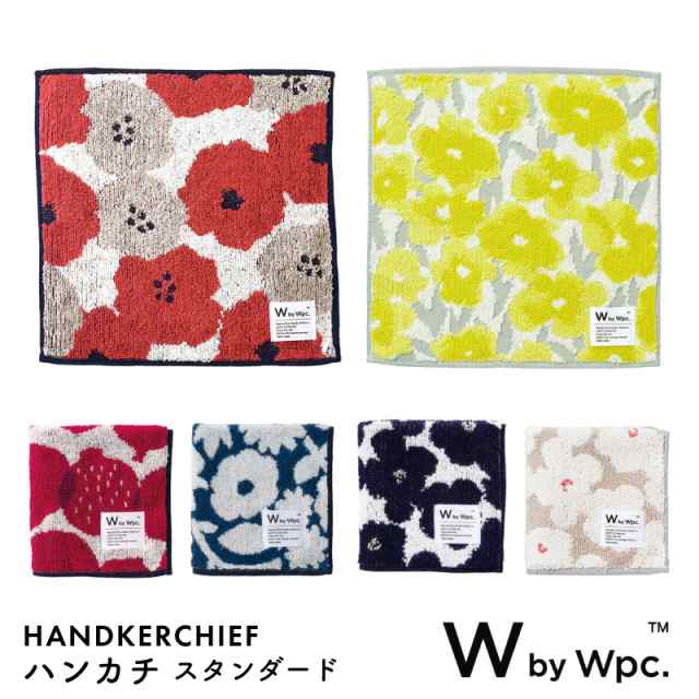 W by Wpc. ハンカチ スタンダード HANDKERCHIEF タオルハンカチ ハンドタオル ミニタオル 花柄 フルーツ 北欧 ナチュラル  おしゃれ かわの通販はau PAY マーケット ひだまり雑貨店サニースタイル au PAY マーケット店 au PAY マーケット－通販サイト