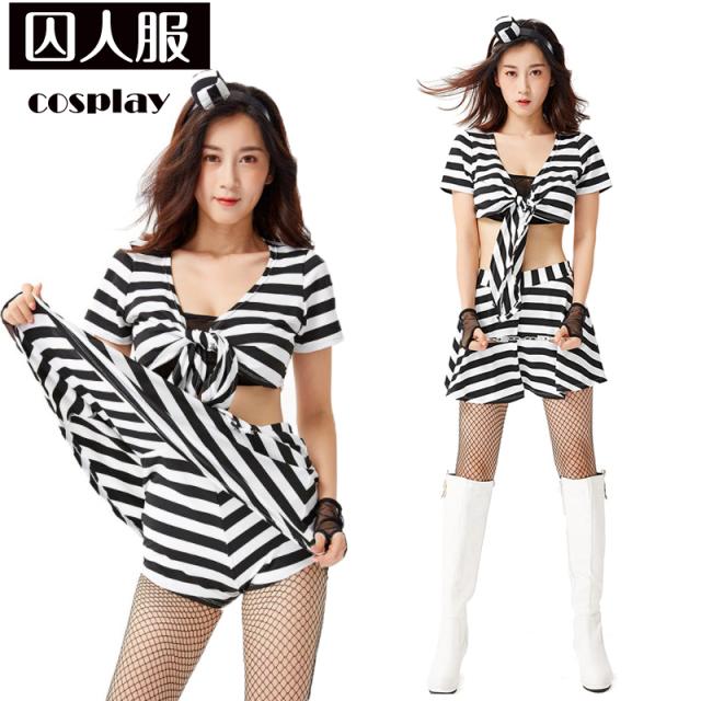 ハロウィン囚人服 コスプレ コスチューム衣装 ハロウィン仮装 セクシー制服 パーティー レディース 囚人 手袋 大人の通販はau Pay マーケット Candyz Pro
