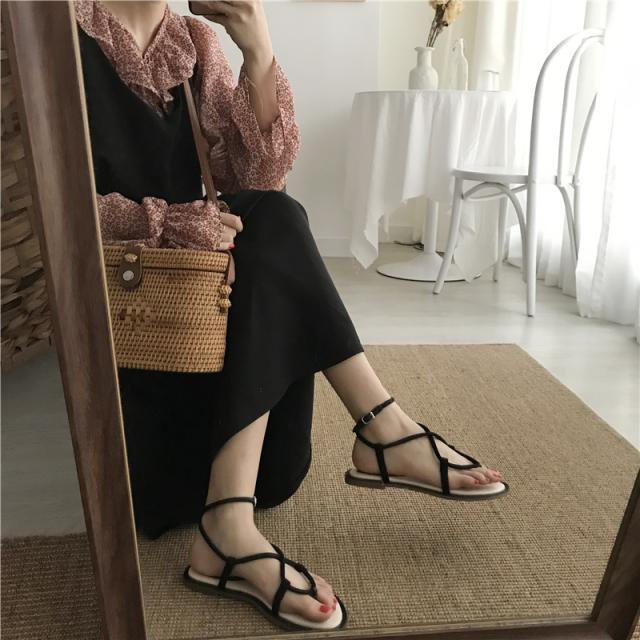 夏新作 サンダル レディース クロスベルト 夏 ローヒール クッション 疲れにくい 痛くない 歩きやすい 痛くない クロスストラップ レの通販はau Pay マーケット Candyz Pro