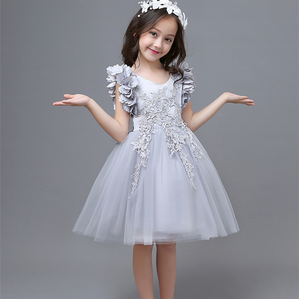 子供ドレス ジュニアドレス ワンピース フォーマルドレス 刺繍４色 お受験 女児ドレス 発表会演奏会 キッズドレス 結婚式 七五三 110cm12の通販はau Pay マーケット Candyz Pro