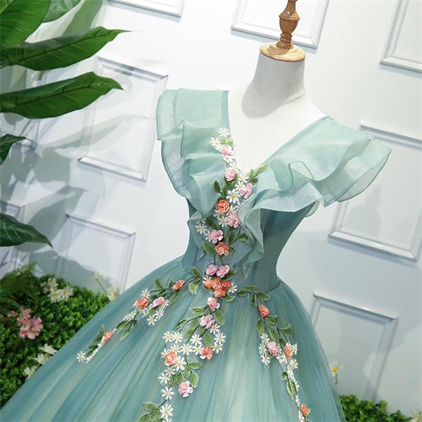 ウエディングドレス グリーンワンピース 忘年会 演出服 ドレス 手作り レディース 撮影 ロングドレス ゴールド 長袖 結婚式 花嫁 キレイの通販はau Pay マーケット Candyz Pro