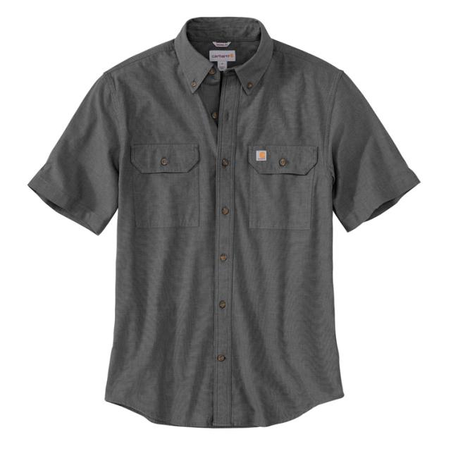 Carhartt カーハート シャンブレーシャツ 半袖 ルーズフィット Fort Loose SS Shirt USAモデル メンズ トップス 大きいサイズ [104369]_6