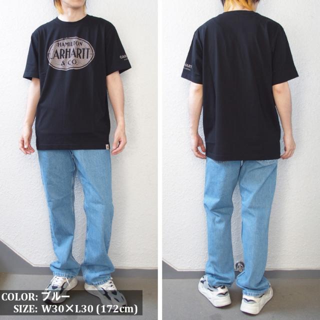 カーハート デニムパンツ ジーンズ ウォッシュドデニム リラックス