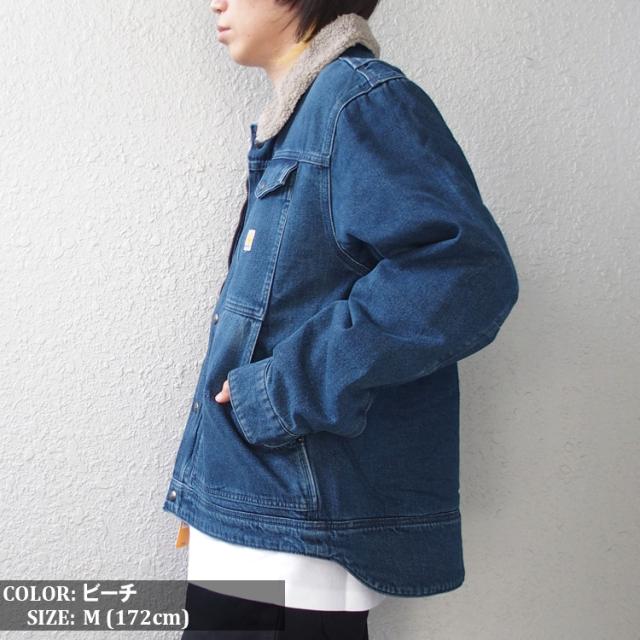 カーハート デニムジャケット リラックスフィット Carhartt Denim