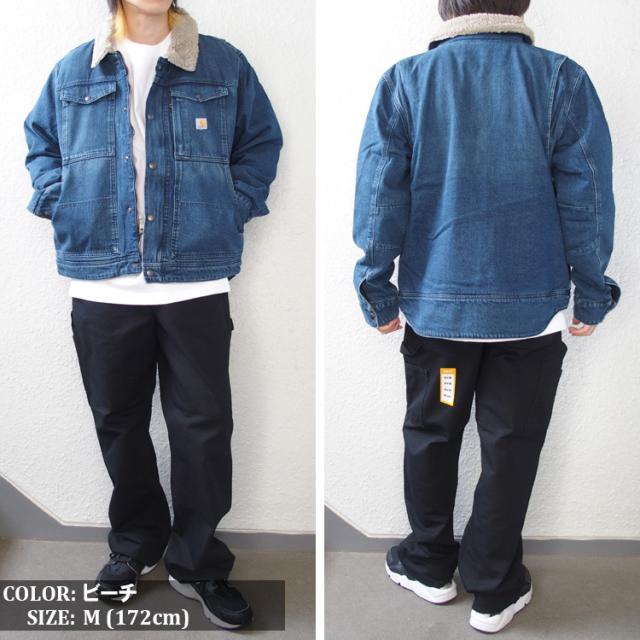 カーハート デニムジャケット リラックスフィット Carhartt Denim