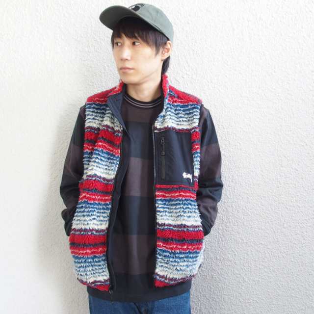 81％以上節約 stussy Sherpa jacket ステューシー シェルパ ベスト ad