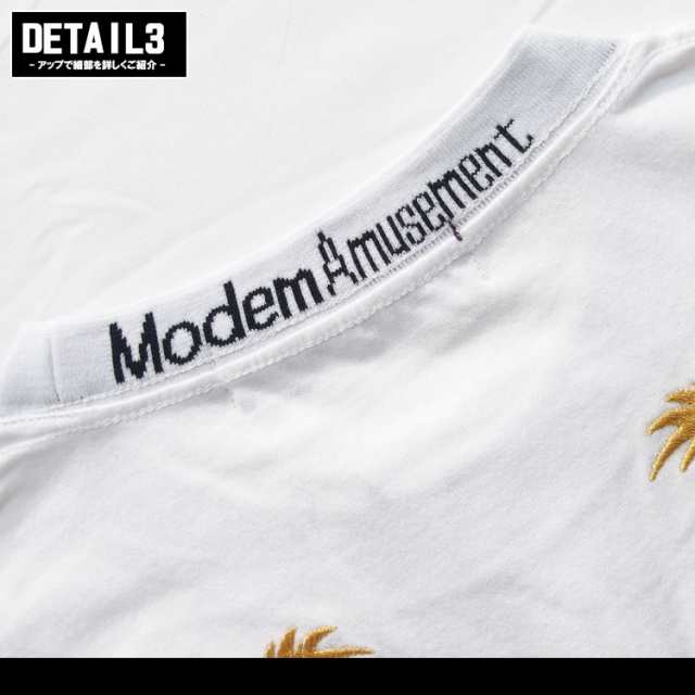 モダンアミューズメント Tシャツ オーバーサイズ Modern Amusement BIG TEE 19LTN-MA016 ワイドシルエット ホワイト  ブラック ピンク 別｜au PAY マーケット