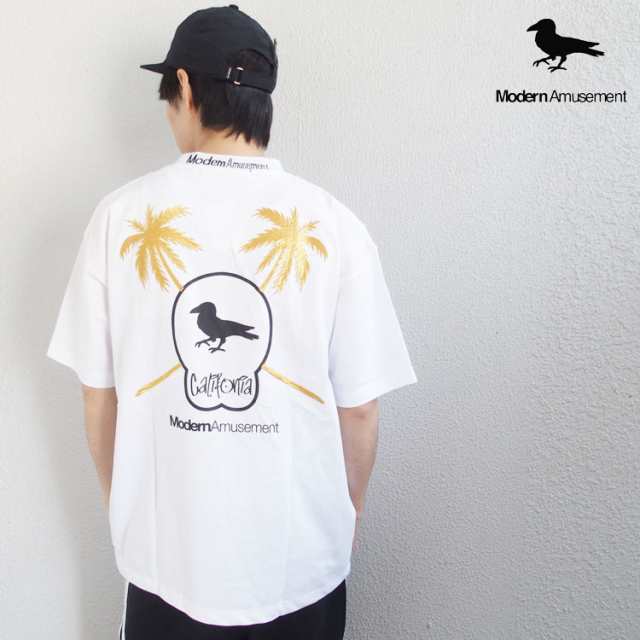 モダンアミューズメント Tシャツ オーバーサイズ Modern Amusement BIG TEE 19LTN-MA016 ワイドシルエット ホワイト  ブラック ピンク 別の通販はau PAY マーケット - HIPHOP DOPE | au PAY マーケット－通販サイト