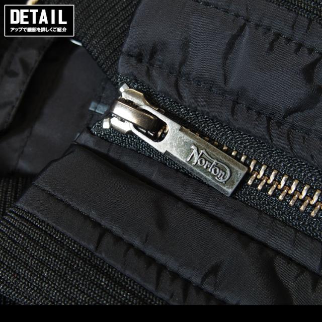 NORTON ノートン 中綿 ジャケット 撥水 フード 脱着 ナイロン