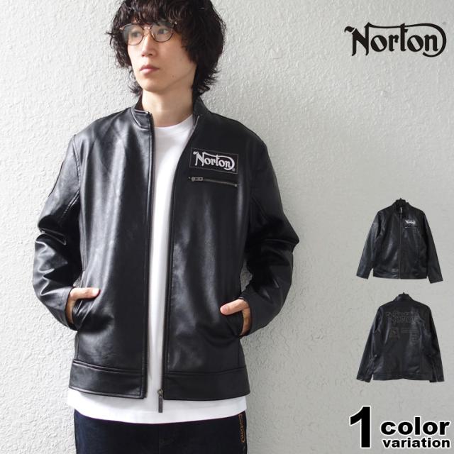 タグ付き未使用 Norton スペシャルエディション本革シングルライダースJKT 楽天市場】norton ライダースの通販