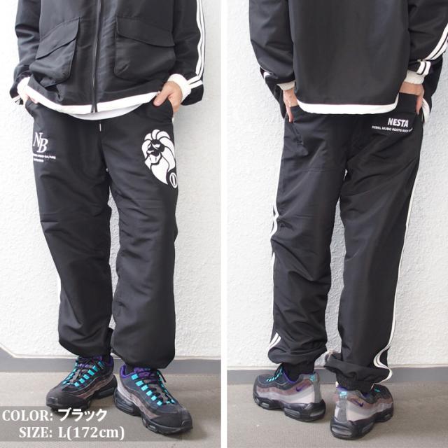 ネスタブランド セットアップ NESTA BRAND 撥水 ドロップショルダー スタンドジャケット＆ワイド イージーパンツ セットアップ(nesta brand ジャージネスタ 243NB16031803B)_4